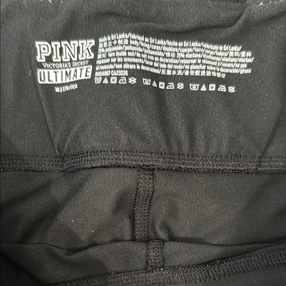 PINK Victoria's Secret Black Leggings - Picture 2 of 2